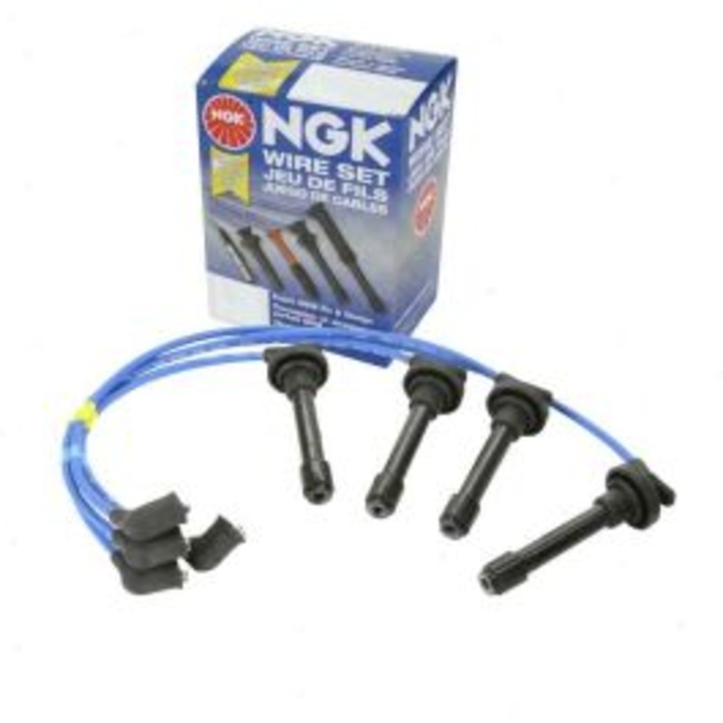 NGK Spark Plug Wire Set for 1997-1998 Honda CR-V 2.0L L4