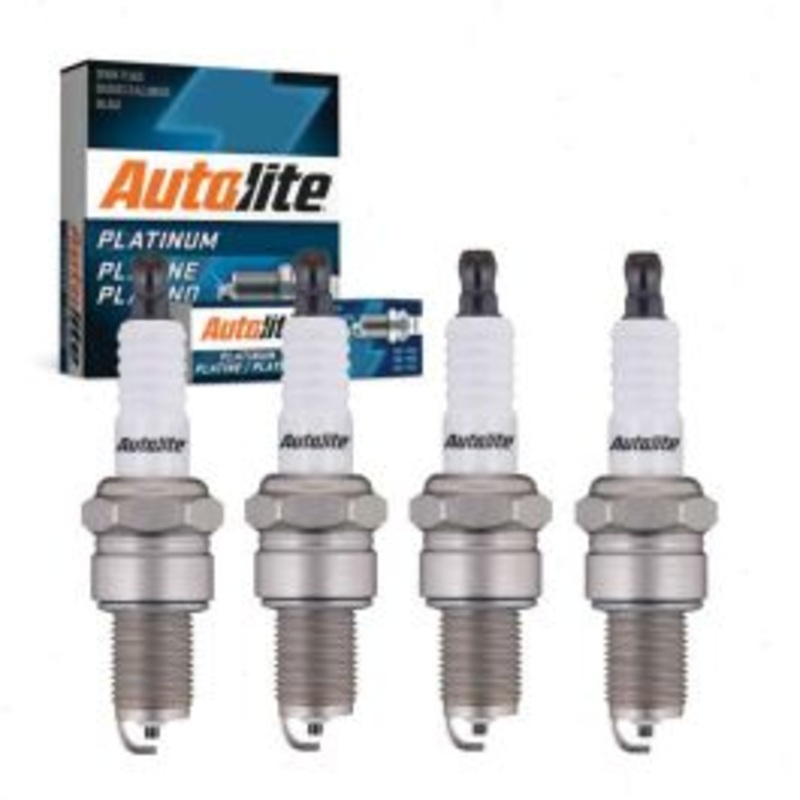 4 pc Autolite Platinum Spark Plug for 1983-1987 Plymouth Turismo 1.6L 1.7L