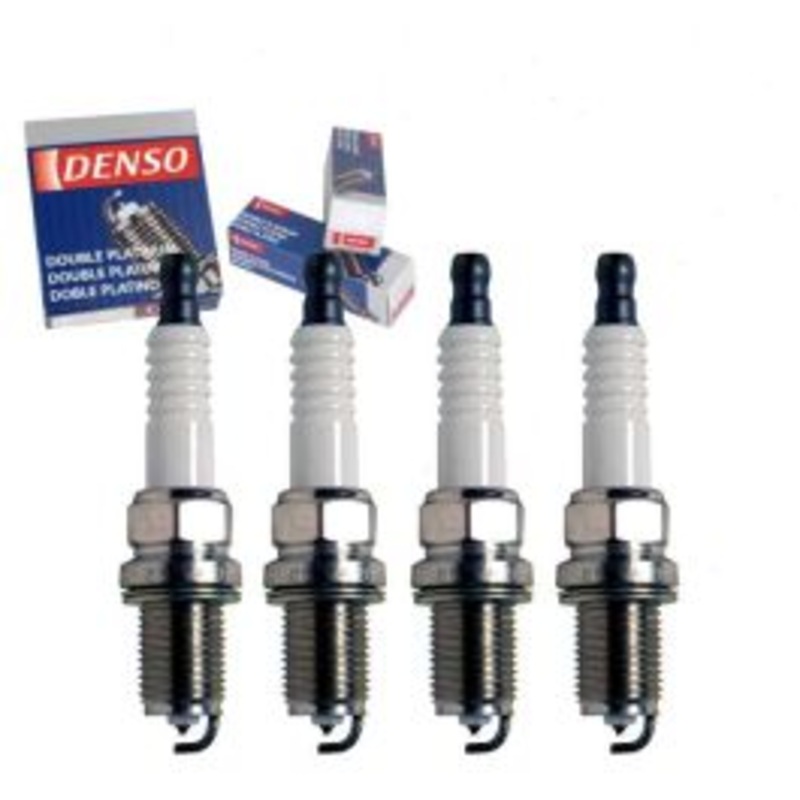 4 pc DENSO Double Platinum Spark Plugs for 2001-2004 Nissan Xterra 2.4L L4