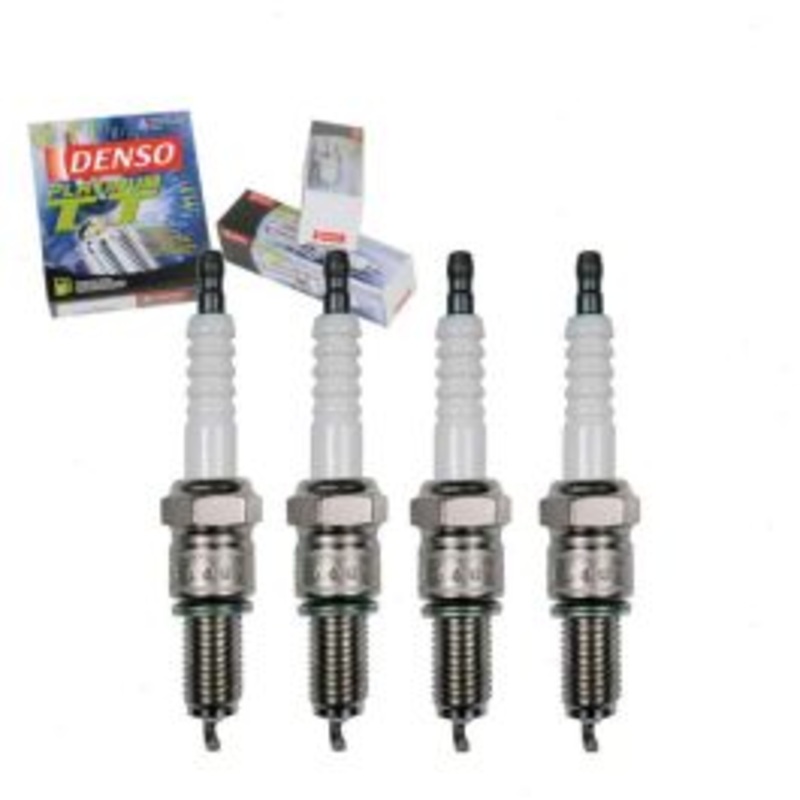 4 pc DENSO Platinum TT Spark Plugs for 1971-1977 Renault R12 1.6L L4
