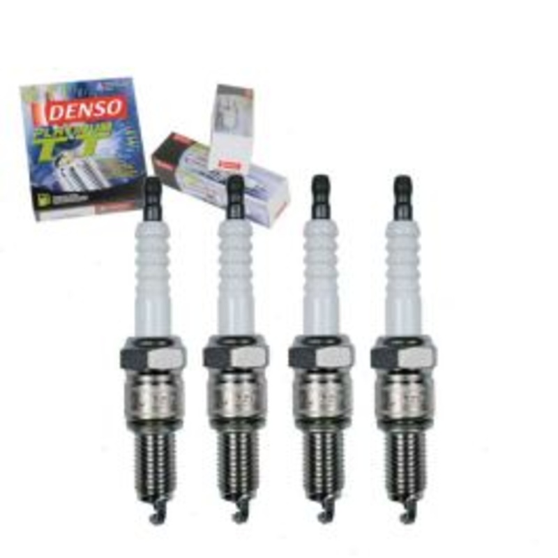 4 pc DENSO Platinum TT Spark Plugs for 1987-1995 Dodge Dakota 2.2L 2.5L L4