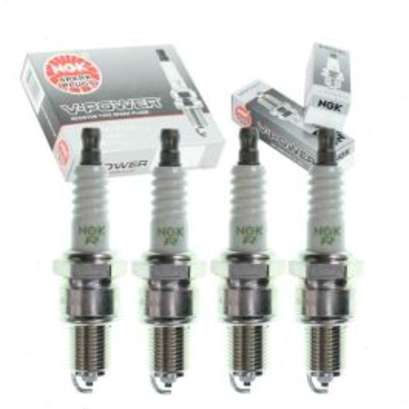4 pc NGK V-Power Spark Plugs for 1980-1981 Morgan 4 4 1.6L L4