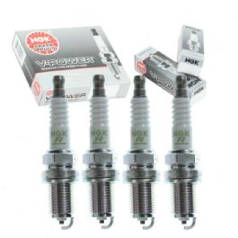 4 pc NGK V-Power Spark Plugs for 1993-2002 Saturn SC1 1.9L L4