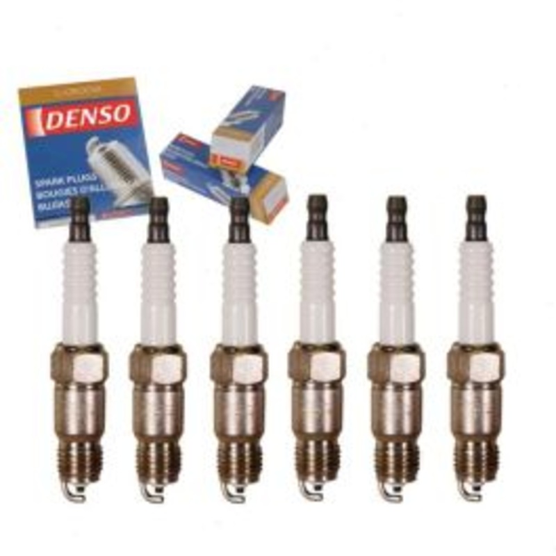 6 pc DENSO Standard U-Groove Spark Plugs for 1985-1995 GMC G2500 4.3L V6