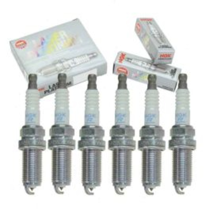6 pc NGK Laser Platinum Spark Plugs for 2009-2012 Suzuki Equator 4.0L V6