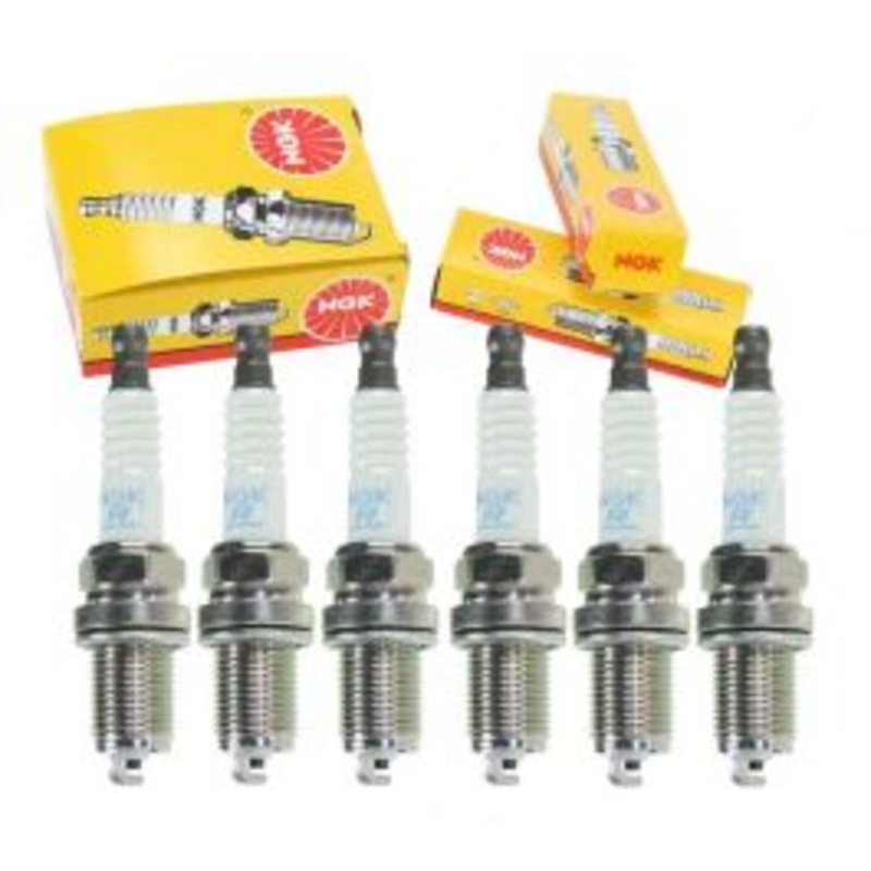 6 pc NGK Standard Spark Plugs for 1997-1998 Mitsubishi Montero Sport 3.0L V6