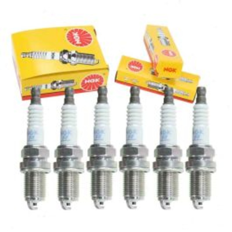 6 pc NGK Standard Spark Plugs for 1999-2004 Nissan Frontier 3.3L V6
