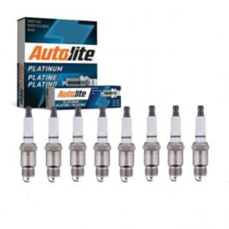 8 pc Autolite Platinum Spark Plug for 1976-1977 Mercury Comet 5.0L V8