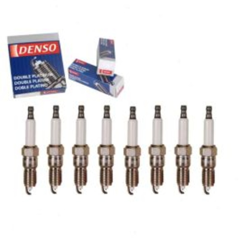 8 pc DENSO Double Platinum Spark Plugs for 2015-2017 Chevrolet Express 3500 4.8L 6.0L V8