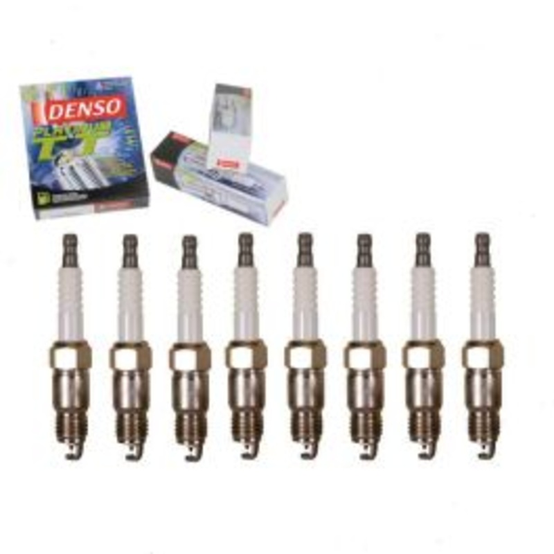 8 pc DENSO Platinum TT Spark Plugs for 1980-1996 Ford E-350 Econoline Club Wagon 5.8L 7.5L V8