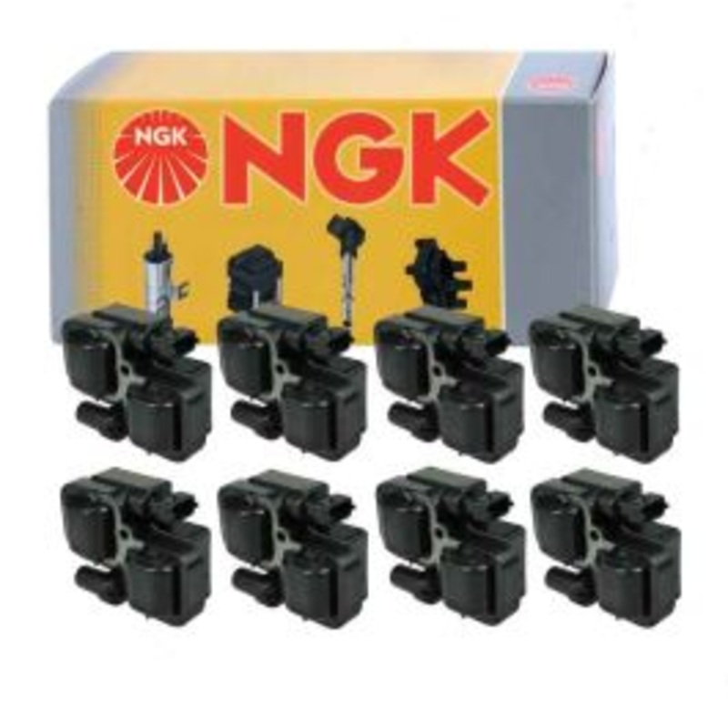 8 pc NGK Ignition Coils for 1999-2006 Mercedes-Benz SL500 5.0L V8