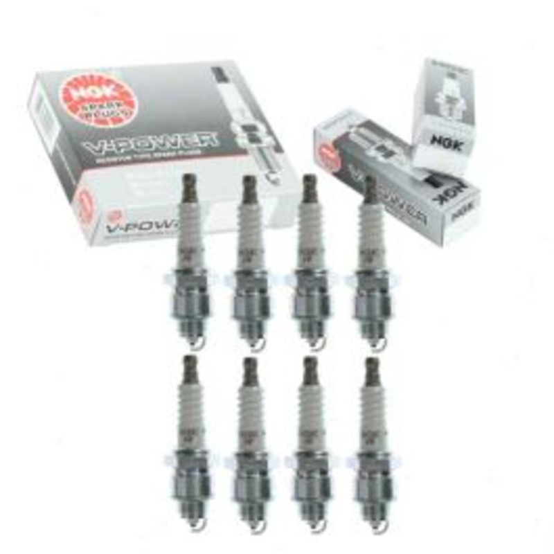 8 pc NGK V-Power Spark Plugs for 1968-1974 Oldsmobile Delta 88 5.7L 7.5L V8