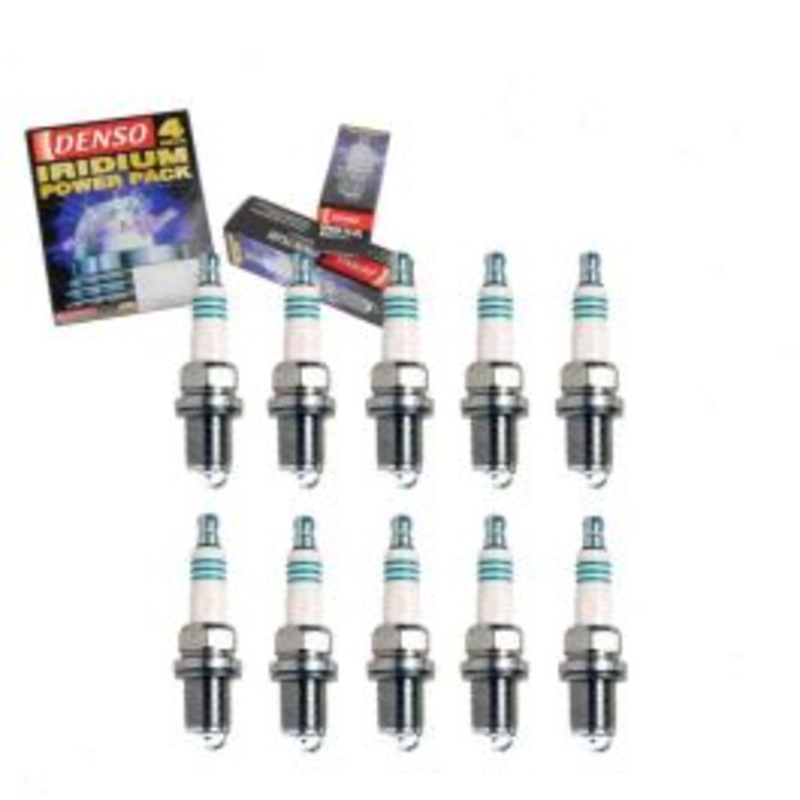 10 pc DENSO Iridium Power Spark Plugs for 2007-2011 Audi S6 5.2L V10