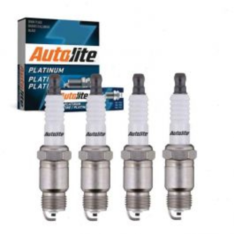 4 pc Autolite Platinum Spark Plug for 1990-1992 Chevrolet Lumina 2.5L L4