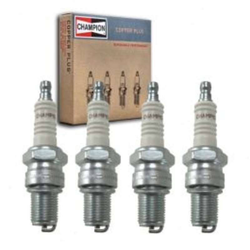 4 pc Champion Copper Plus Spark Plugs for 1956-1959 Austin A35 0.9L L4
