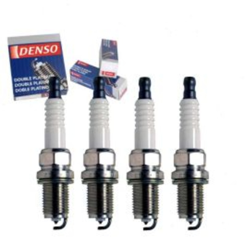 4 pc DENSO Double Platinum Spark Plugs for 1996-1997 Dodge Grand Caravan 2.4L L4
