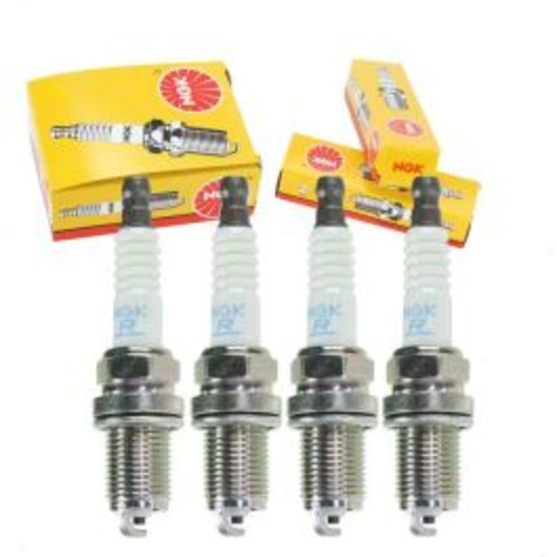 4 pc NGK Standard Spark Plugs for 1991-1996 Ford Escort 1.8L L4