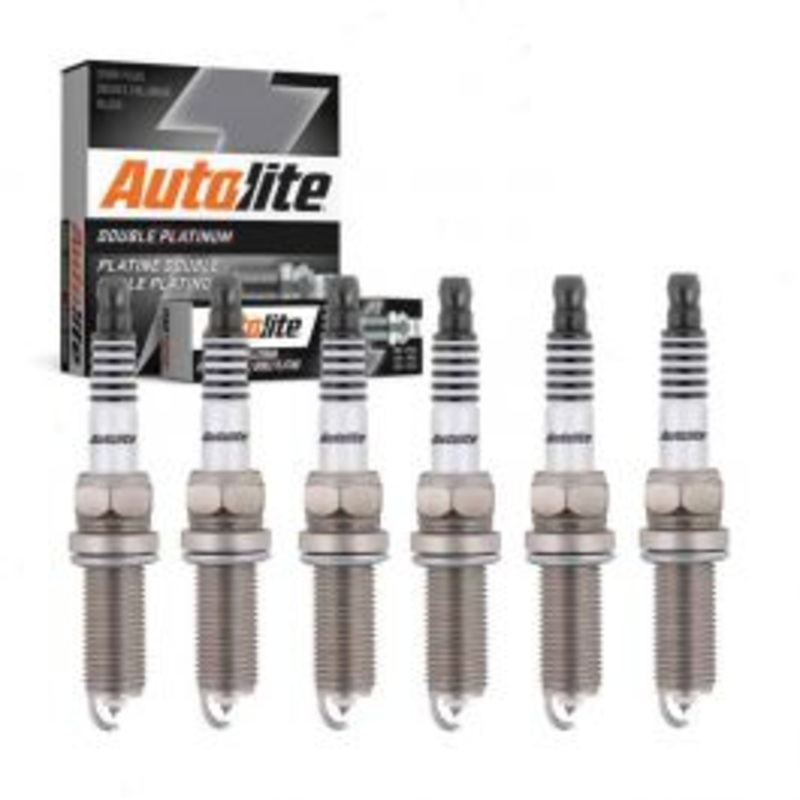 6 pc Autolite Double Platinum Spark Plug for 2008-2012 Infiniti EX35