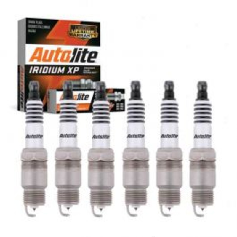 6 pc Autolite Iridium XP Spark Plug for 1985-1986 Chevrolet C20 4.3L V6