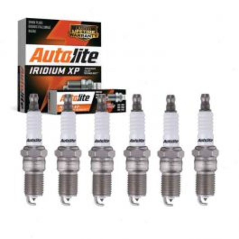 6 pc Autolite Iridium XP Spark Plug for 2006-2009 Chevrolet Uplander 3.9L V6