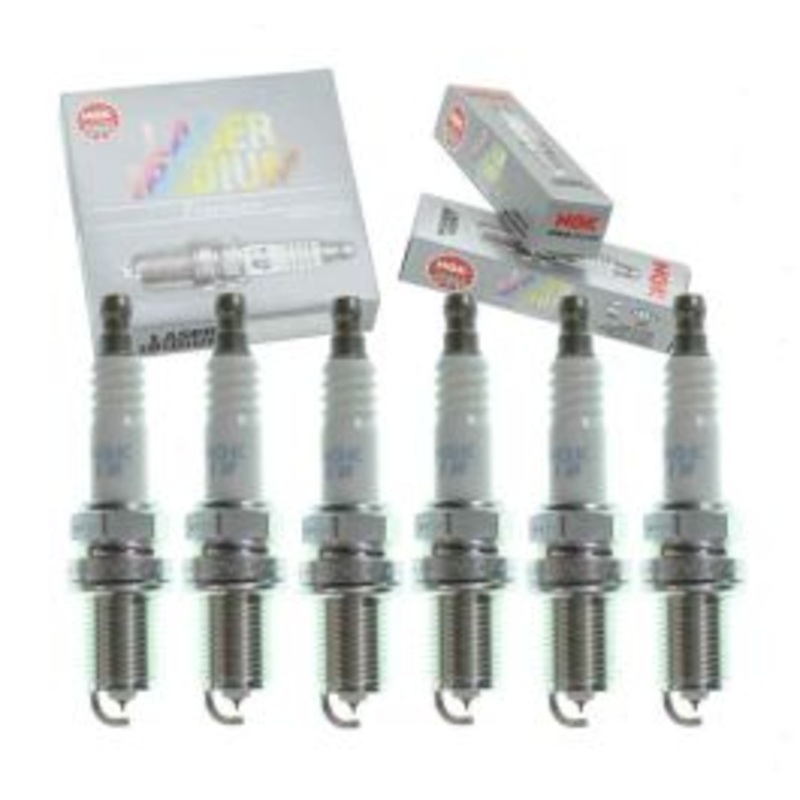 6 pc NGK Laser Iridium 5344 IFR6D10 Spark Plugs