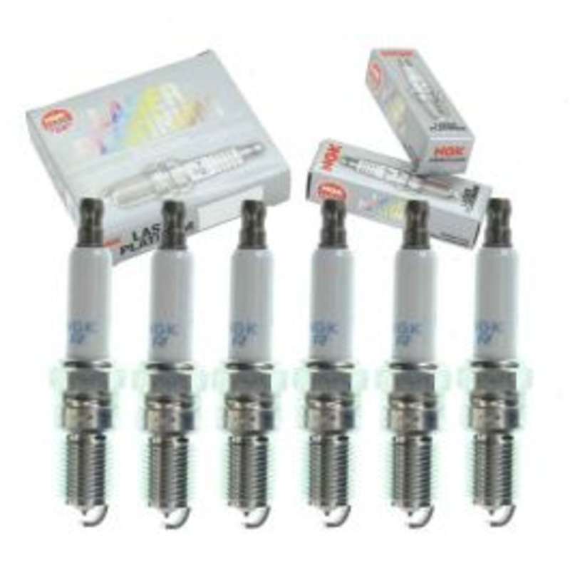 6 pc NGK Laser Platinum Spark Plugs for 1998-2004 Ford Mustang 3.8L 3.9L V6