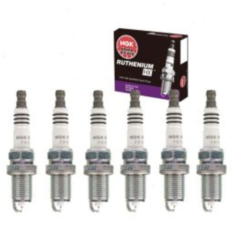 6 pc NGK Ruthenium HX Spark Plugs for 2004-2006 Kia Amanti 3.5L V6
