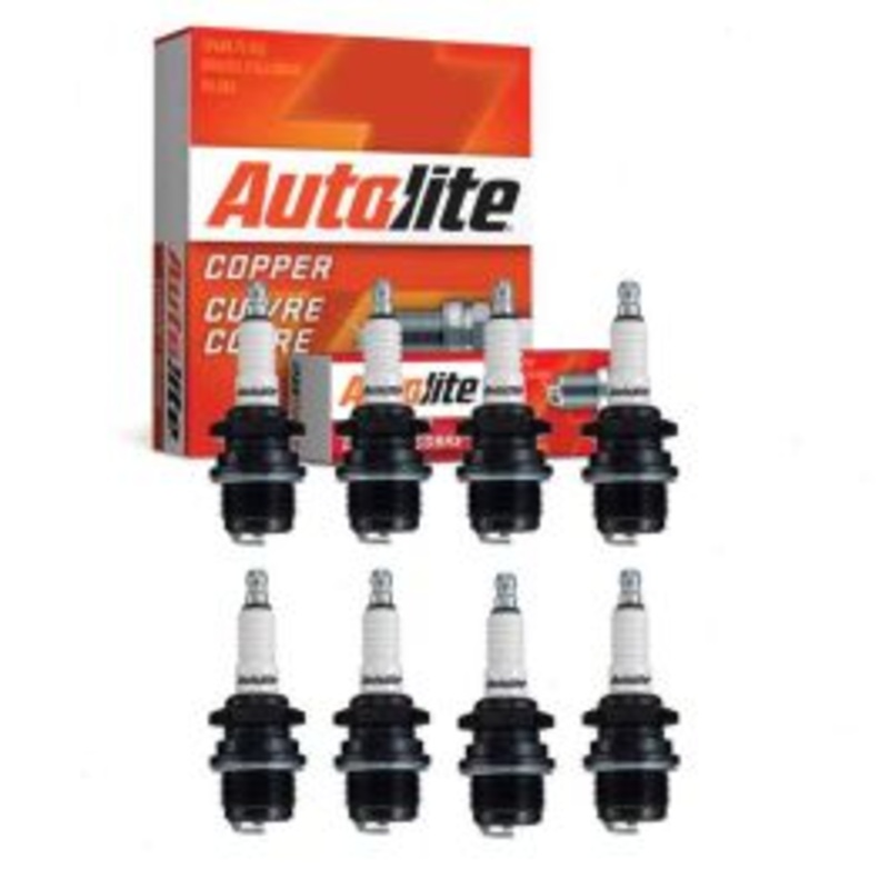 8 pc Autolite Copper Core Spark Plug for 1921-1930 Lincoln Model L 5.9L 6.3L