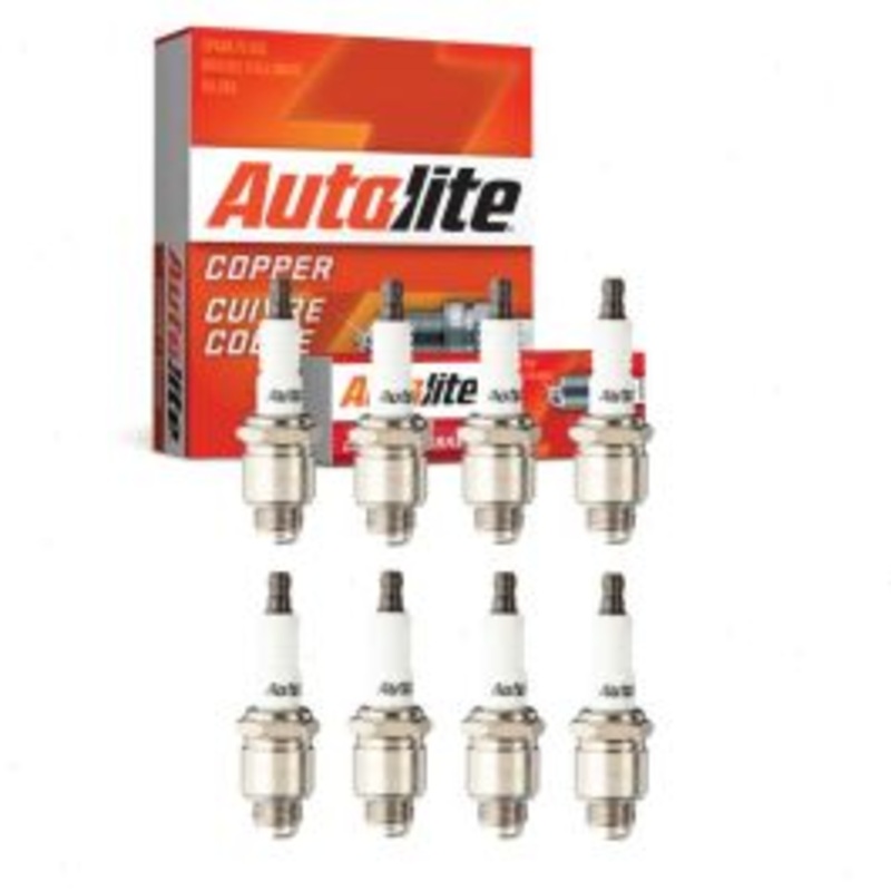 8 pc Autolite Copper Core Spark Plugs for 1941-1948 Pontiac Torpedo 4.1L L8