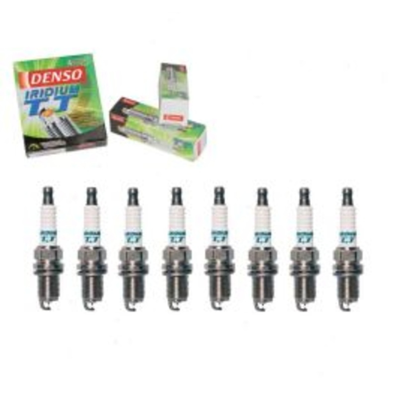 8 pc DENSO Iridium TT Spark Plugs for 1990-2000 Lexus LS400 4.0L V8