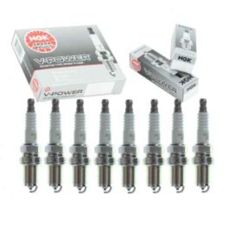 8 pc NGK V-Power Spark Plugs for 1990-1994 Aston Martin Virage 5.3L V8