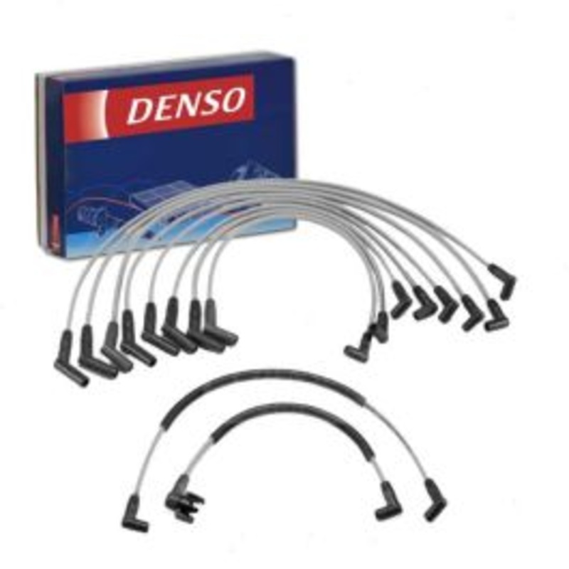 DENSO Spark Plug Wire Set for 1987 Ford Country Squire 5.0L V8