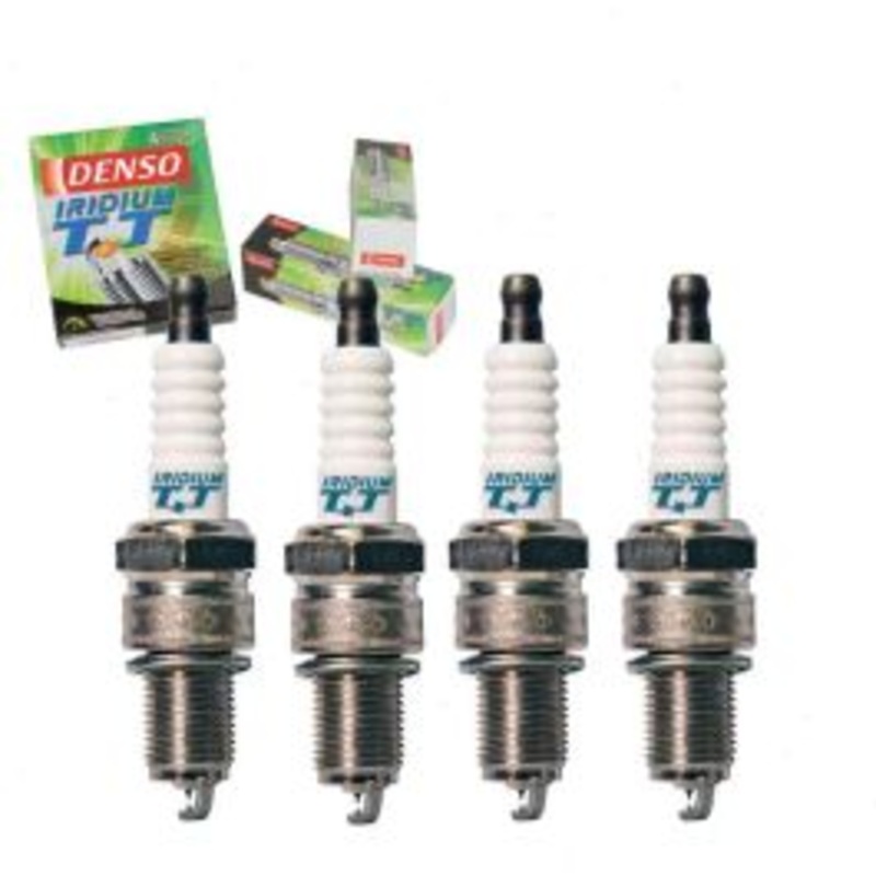 4 pc DENSO Iridium TT Spark Plugs for 1980-1984 Renault LeCar 1.4L L4