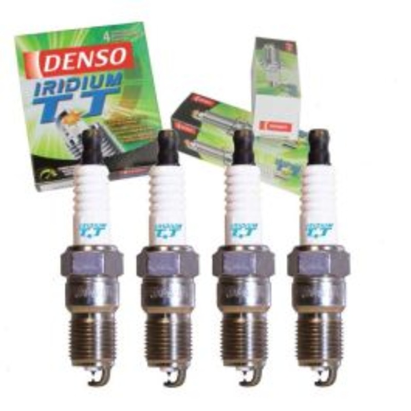 4 pc DENSO Iridium TT Spark Plugs for 2004-2012 GMC Canyon