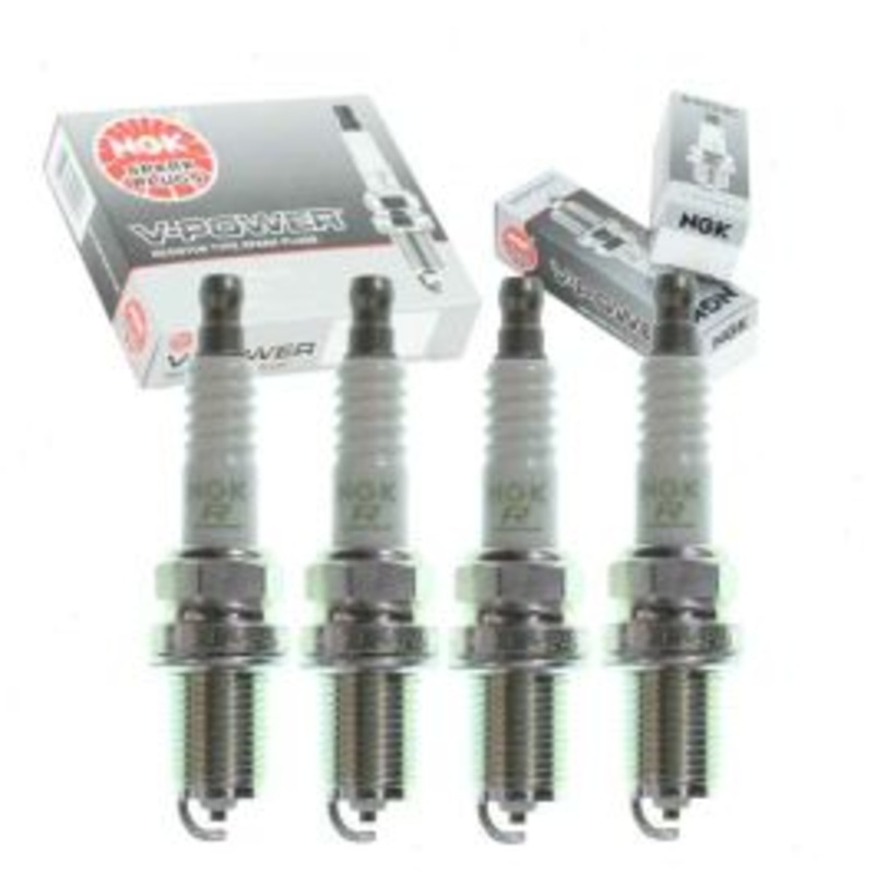 4 pc NGK V-Power Spark Plugs for 2005-2008 Pontiac Wave 1.6L L4