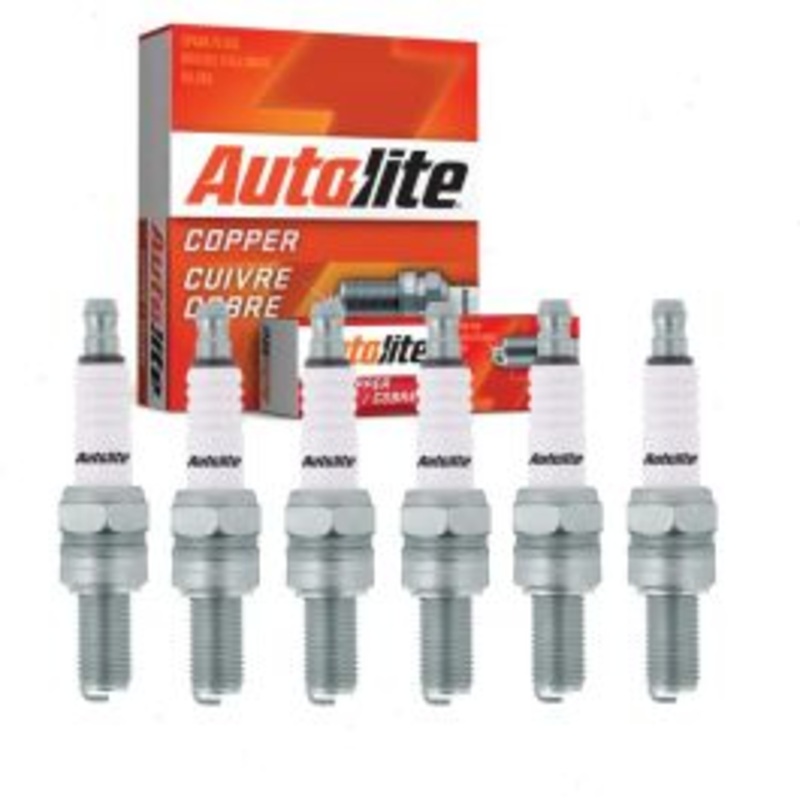 6 pc Autolite Copper Core 4302 Spark Plugs