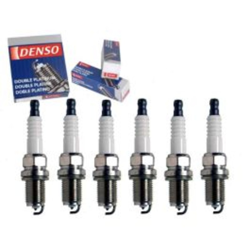 6 pc DENSO Double Platinum Spark Plugs for 1991-1995 Acura Legend 3.2L V6