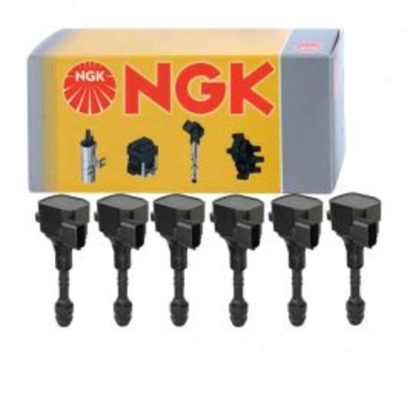 6 pc NGK Ignition Coils for 2002-2019 Nissan Maxima 3.5L V6
