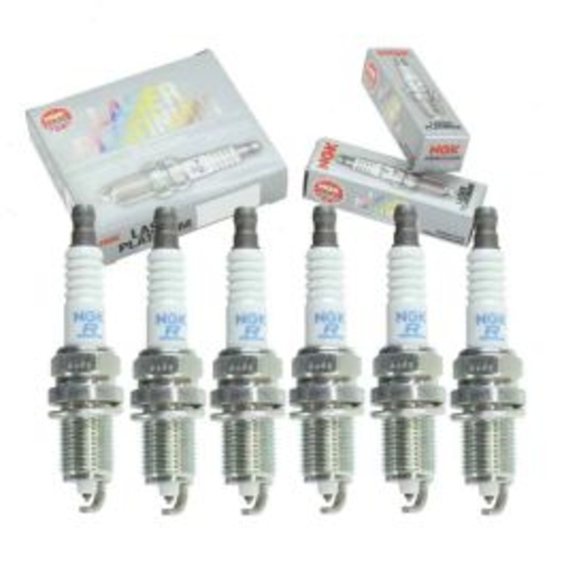 6 pc NGK Laser Platinum Spark Plugs for 1997-2010 Dodge Ram 1500 3.7L 3.9L V6