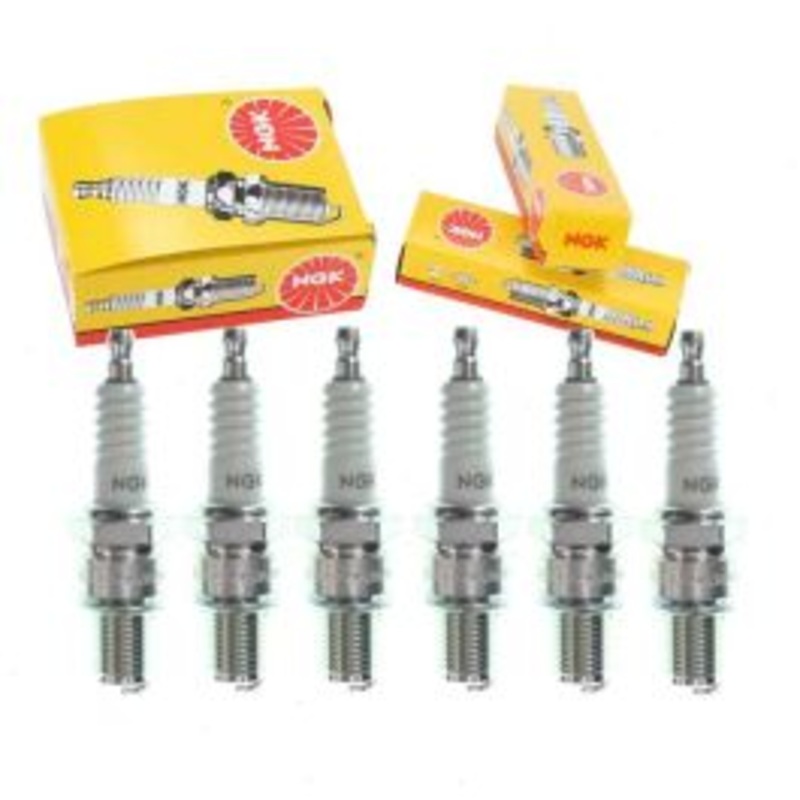 6 pc NGK Standard 3430 B8EG Spark Plugs
