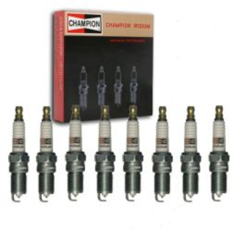 8 pc Champion Iridium Spark Plugs for 1993 Cadillac 60 Special 4.9L V8
