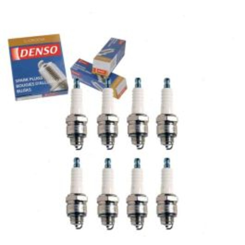 8 pc DENSO Standard U-Groove Spark Plugs for 1965-1966 Oldsmobile F85 6.6L V8