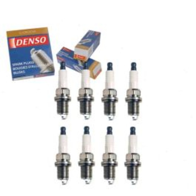8 pc DENSO Standard U-Groove Spark Plugs for 1994 Rolls-Royce Touring Limousine 6.8L V8