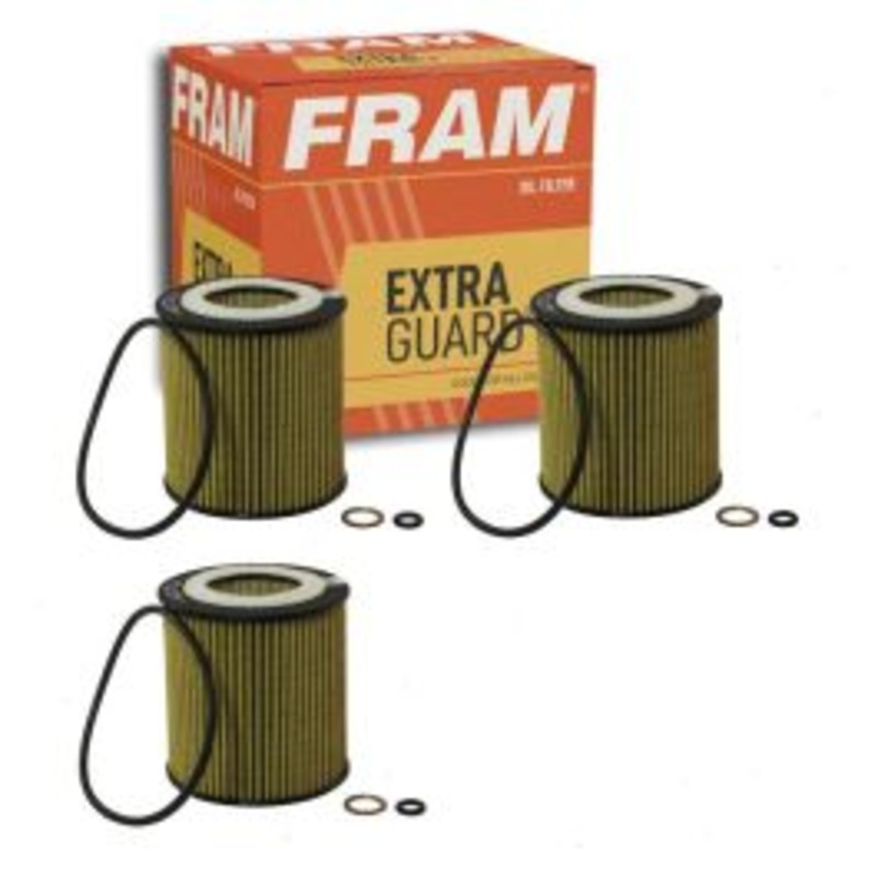 3 pc FRAM Extra Guard CH10075 Engine Oil Filters