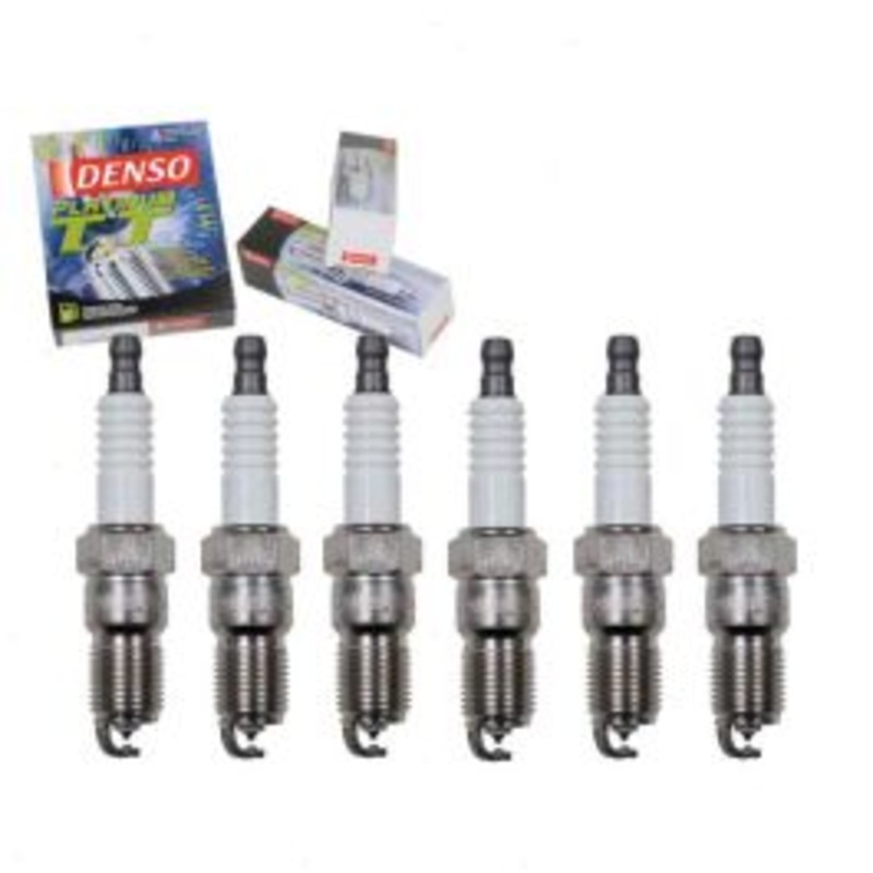 6 pc DENSO Platinum TT Spark Plugs for 1998-2002 Oldsmobile Intrigue 3.5L 3.8L V6