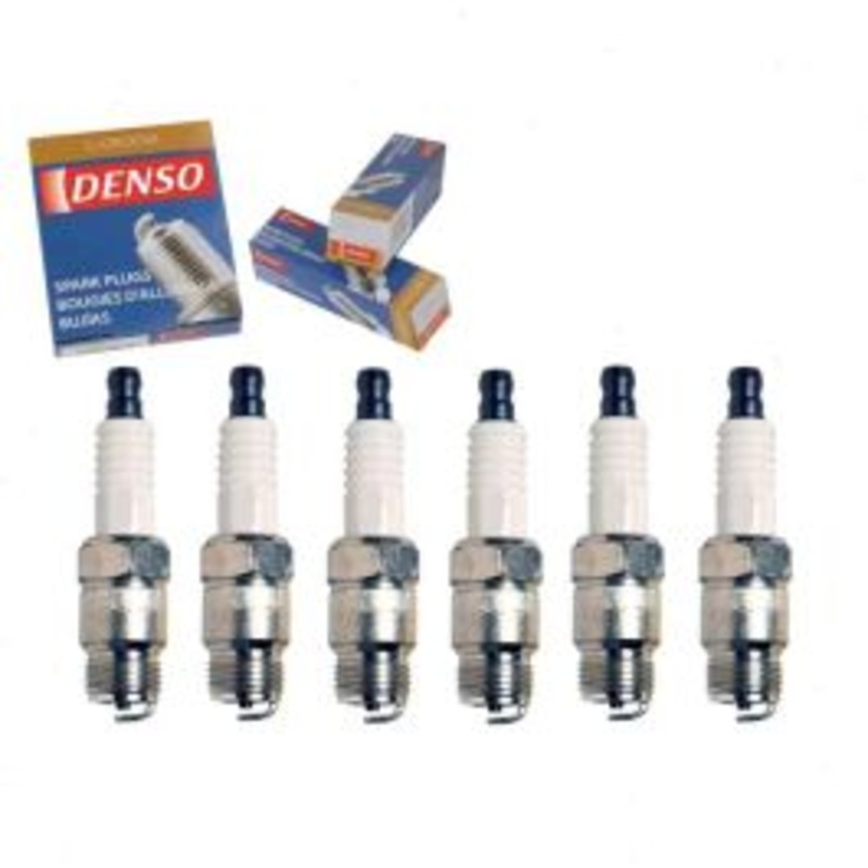6 pc DENSO Standard U-Groove Spark Plugs for 1970-1973 Chevrolet Impala 4.1L L6