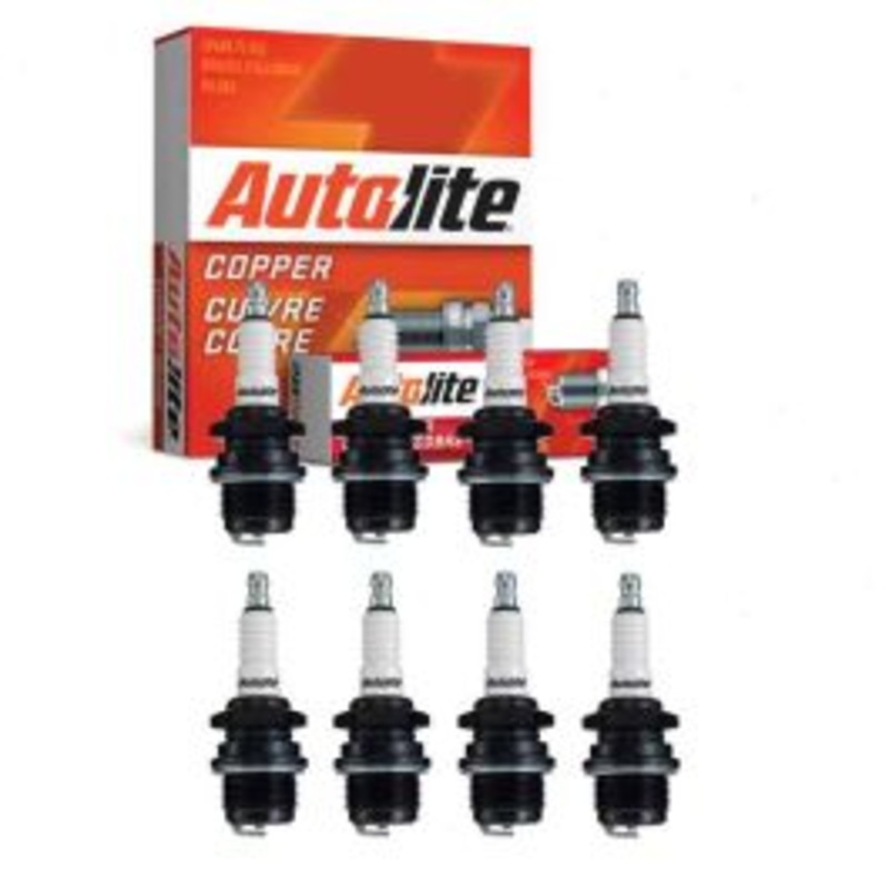 8 pc Autolite Copper Core Spark Plug for 1932 Studebaker Commander Model 71