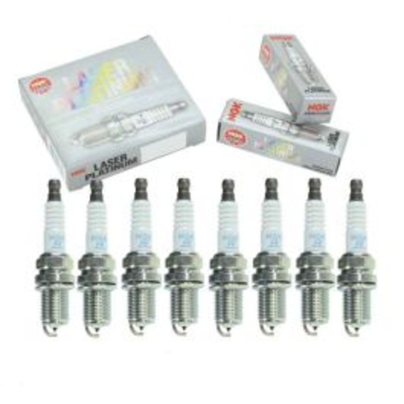 8 pc NGK Laser Platinum 6458 PFR6Q Spark Plugs