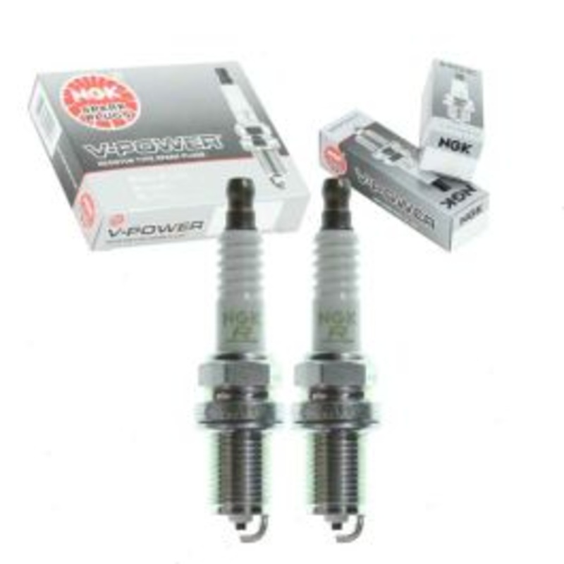 2 pc NGK V-Power 2391 BKR5E-N-11 Spark Plugs