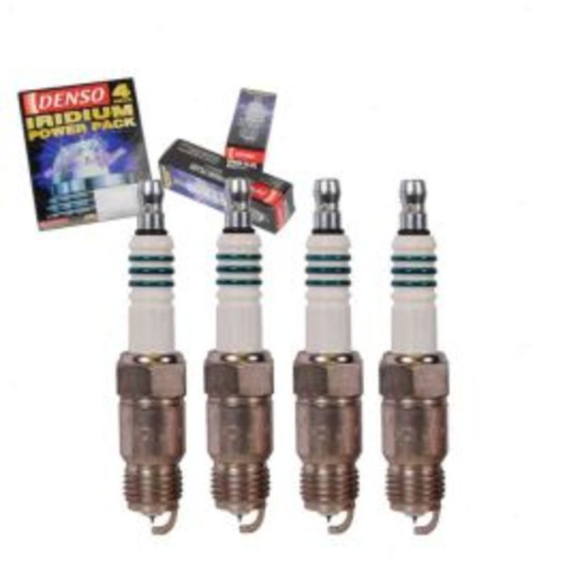 4 pc DENSO Iridium Power Spark Plugs for 1975-1979 Chevrolet Monza 2.3L 2.5L L4